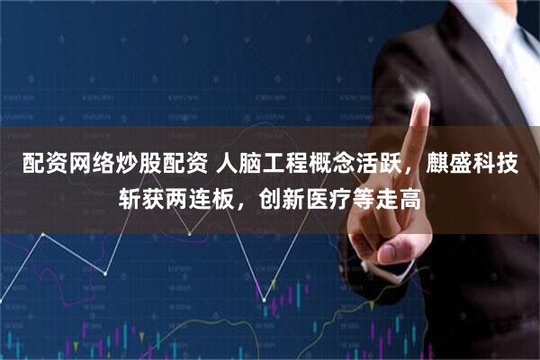 配资网络炒股配资 人脑工程概念活跃，麒盛科技斩获两连板，创新医疗等走高